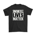 Unity Matters Black & White Graphic Shirt with statement print on front.