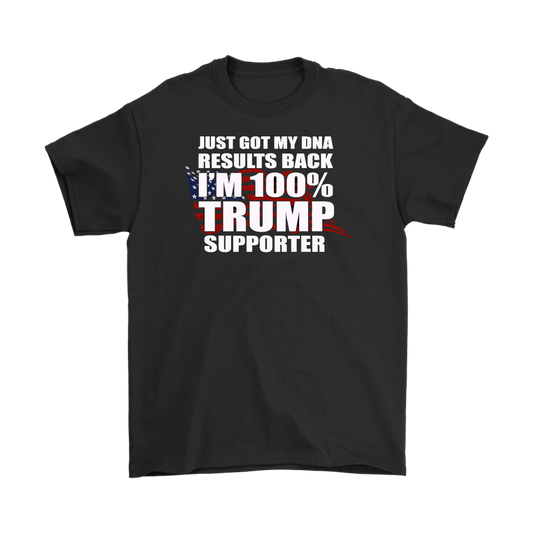 Just Got My DNA Results Back. I'm 100% Trump Supporter