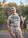 Marines On Distressed American Flag