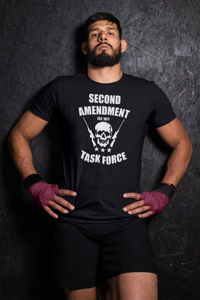 Second Amendment Task Force Est. 1871 With Skull And AR-15s