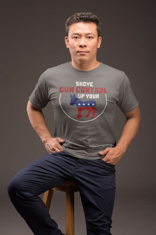 Shove Gun Control Up Your (Ass) Democrat Symbol