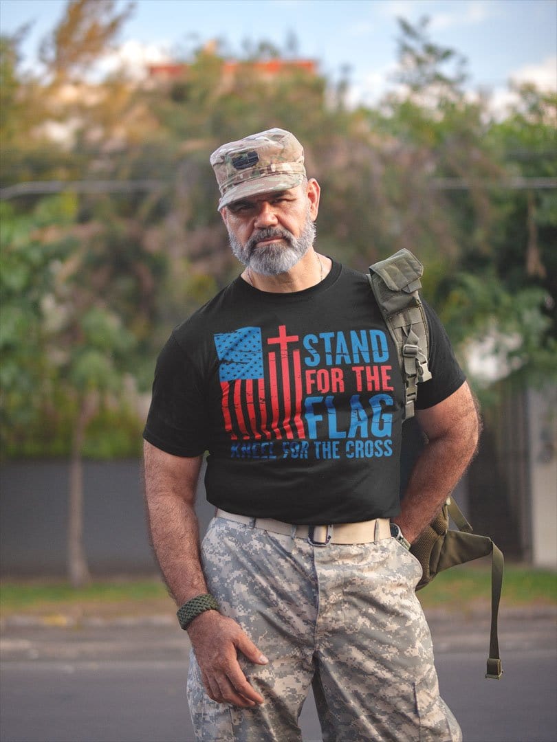Stand For The Flag Kneel For The Cross
