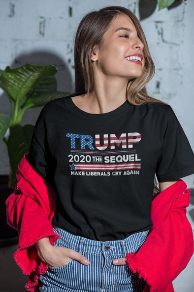 Trump 2020 The Sequel Make Liberals Cry Again Red, White & Blue