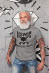 USMC Death Before Dishonor With Skull And M16s