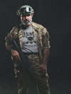 USMC Death Before Dishonor With Skull And M16s