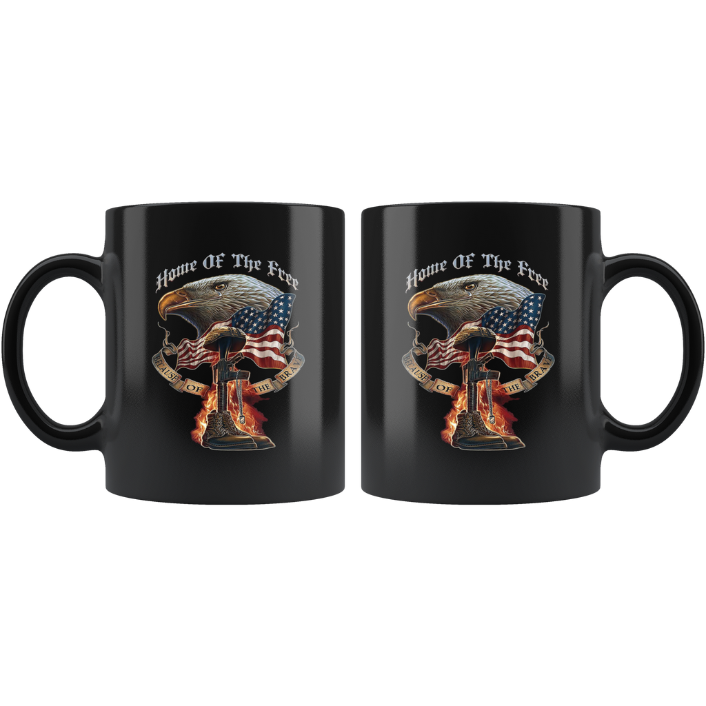 Home Of The Free Because Of The Brave Cup