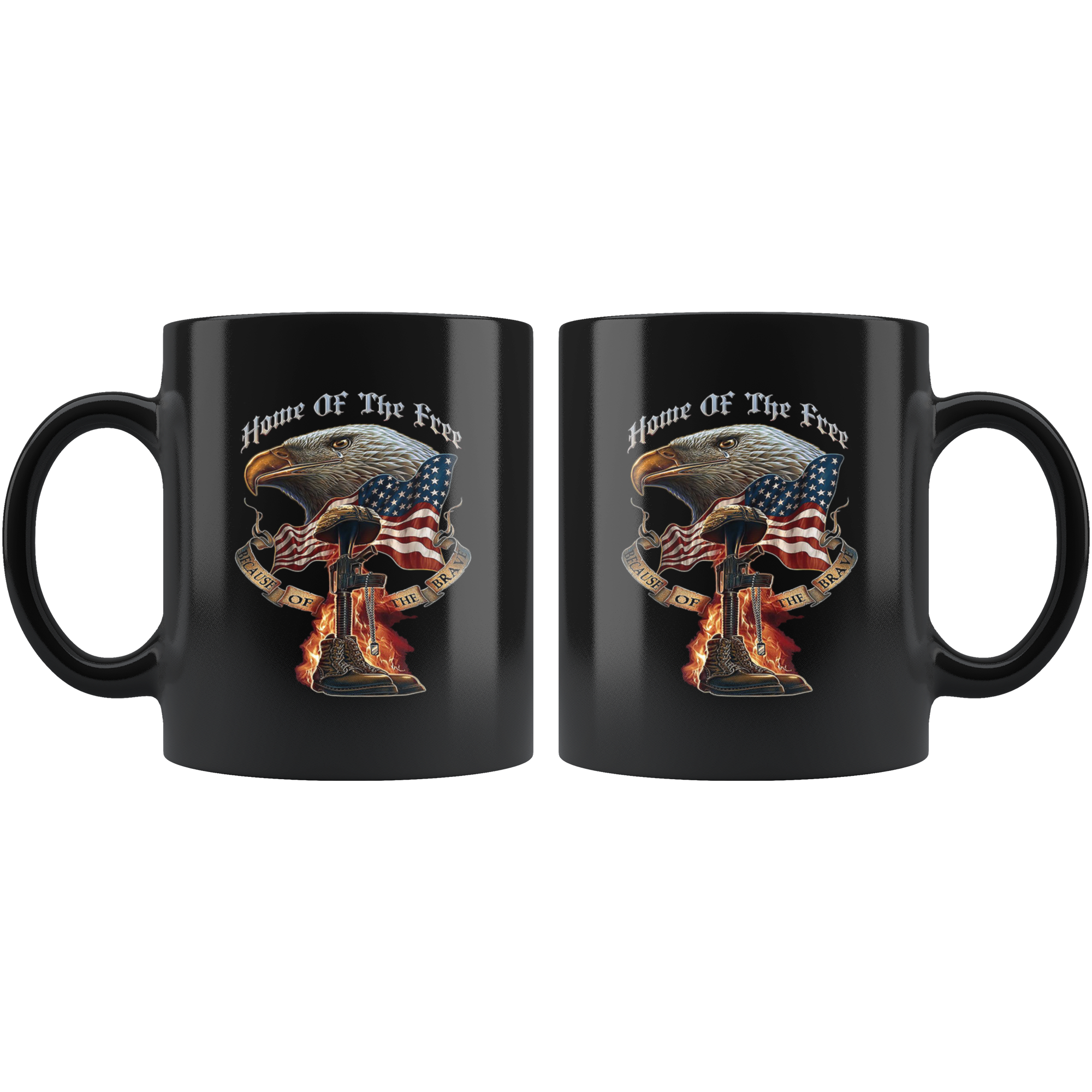 Home Of The Free Because Of The Brave Cup