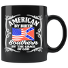 American By Birth Southern By The Grace Of God Blk