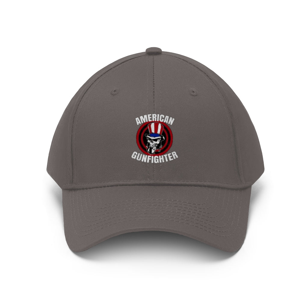 American Gunfighter Twill Cap Western Style Graphic Cap with bold logo