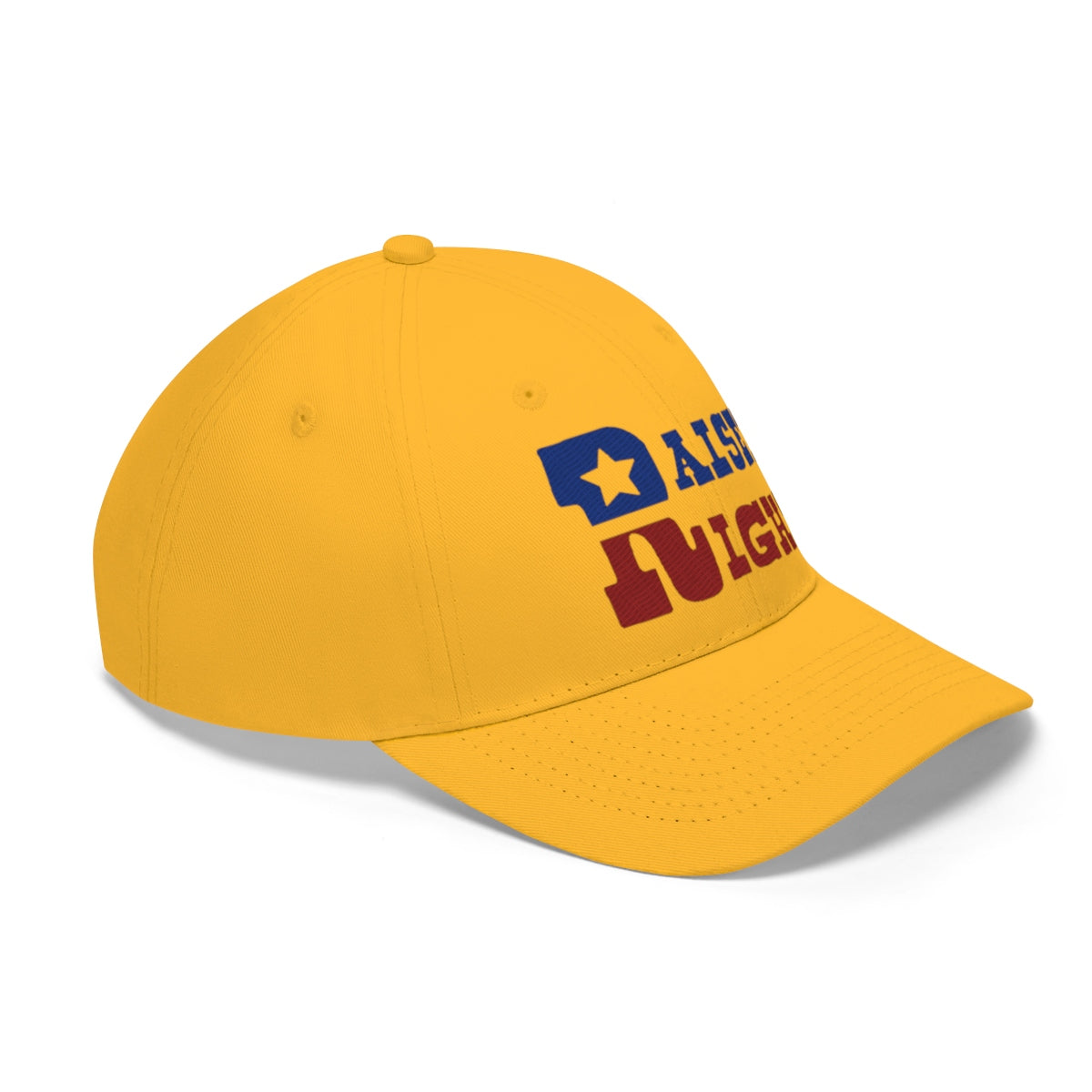 Raised Right Twill Cap Bold Values Casual Wear Cap featuring bold colors and a classic design.