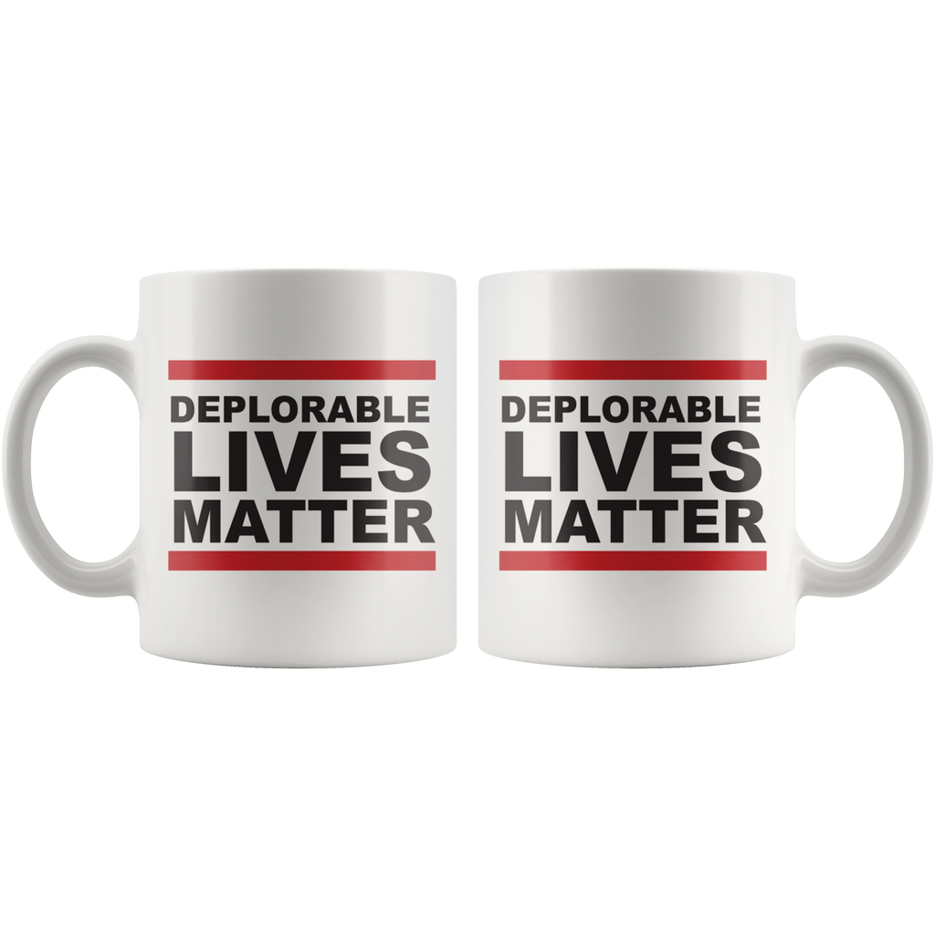 Deplorable Lives Matter With Red Bars