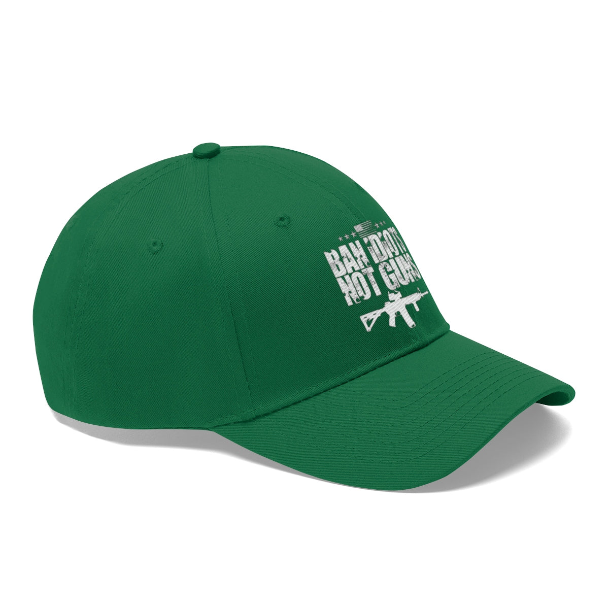 Ban Idiots Not Guns Twill Cap Hat