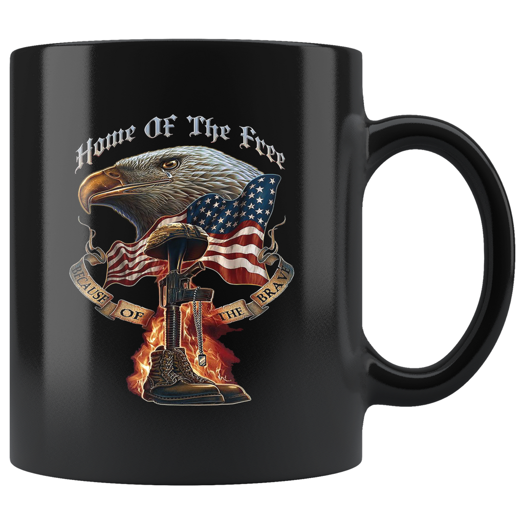 Home Of The Free Because Of The Brave Cup