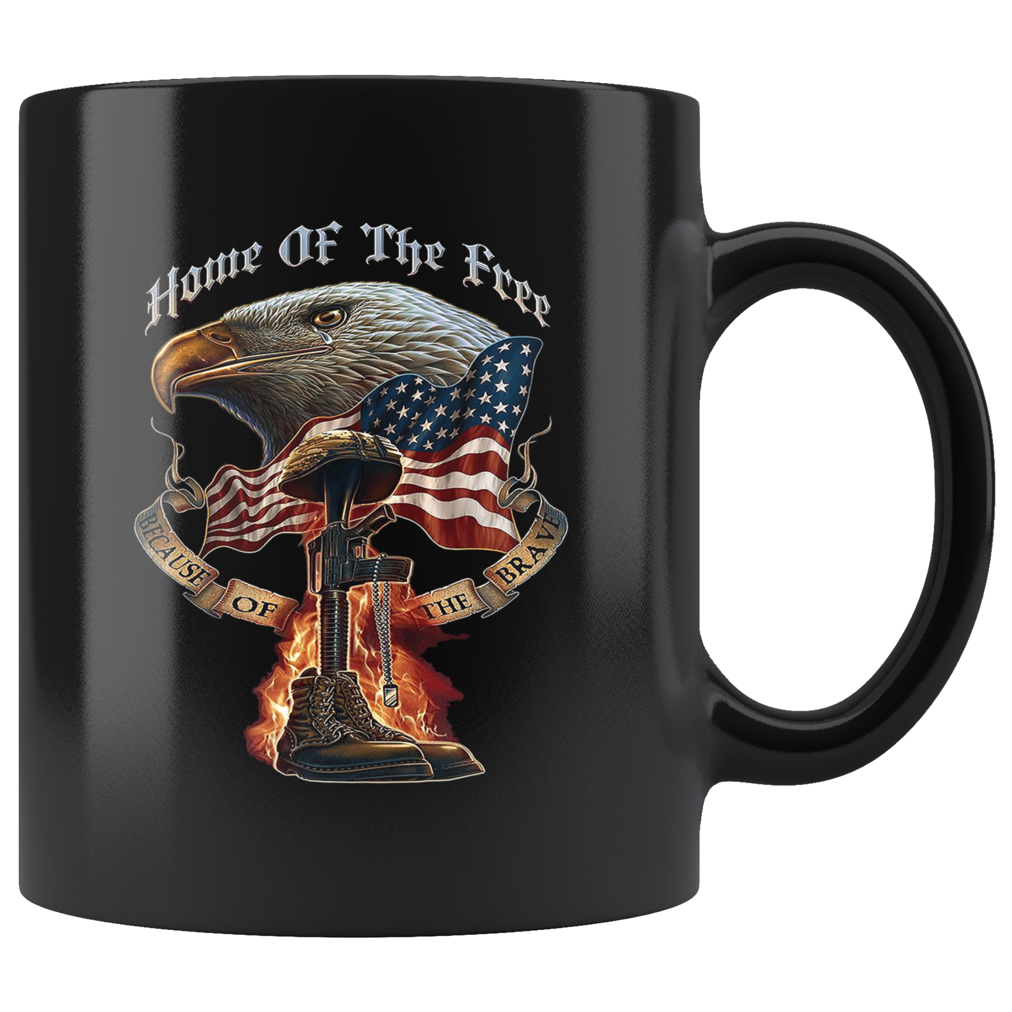 Home Of The Free Because Of The Brave Cup