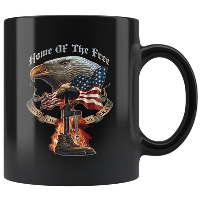 Home Of The Free Because Of The Brave Cup