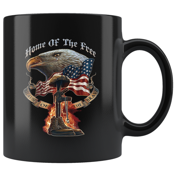 Home Of The Free Because Of The Brave Cup