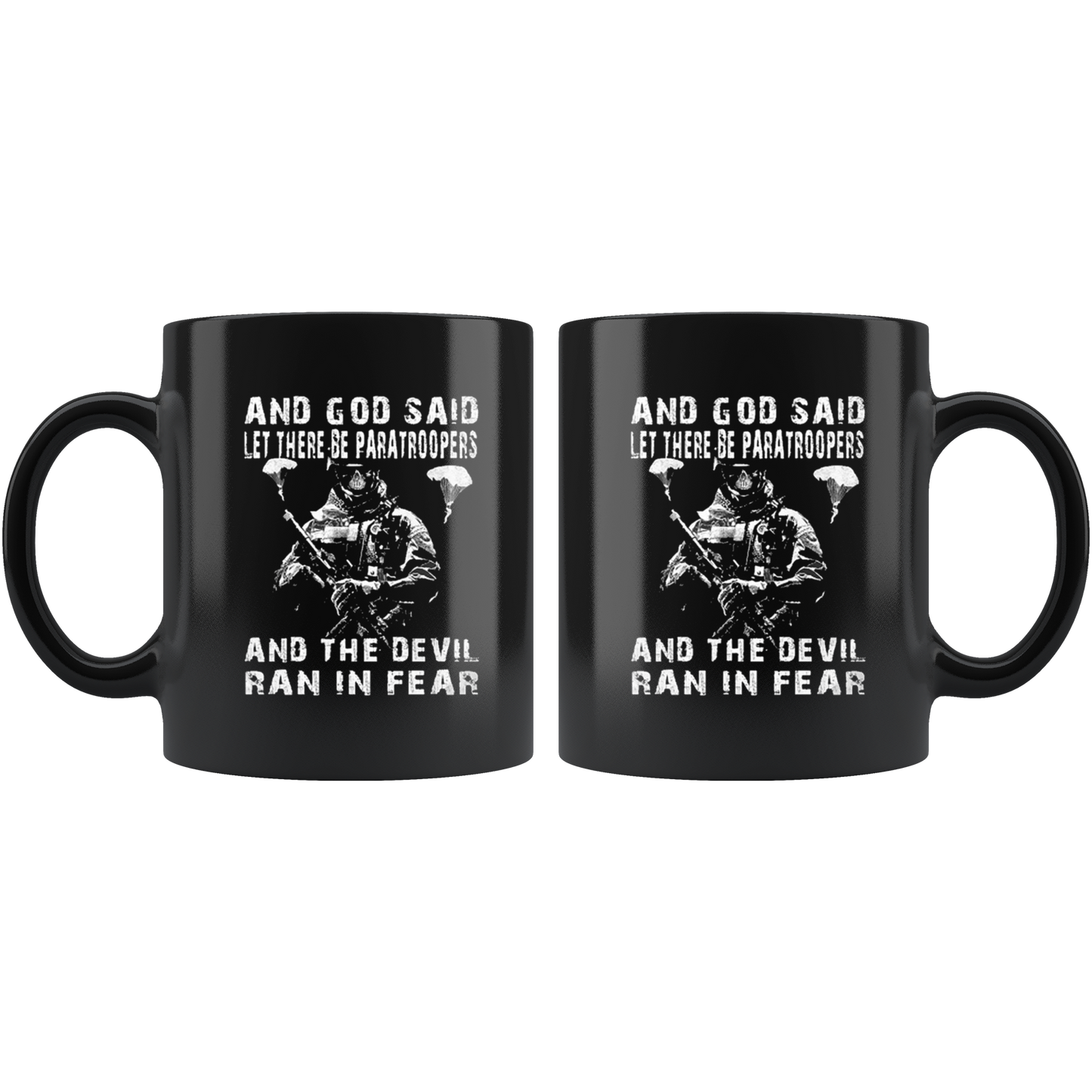 And God Said Let There Be Paratroopers And The Devil Ran In Fear