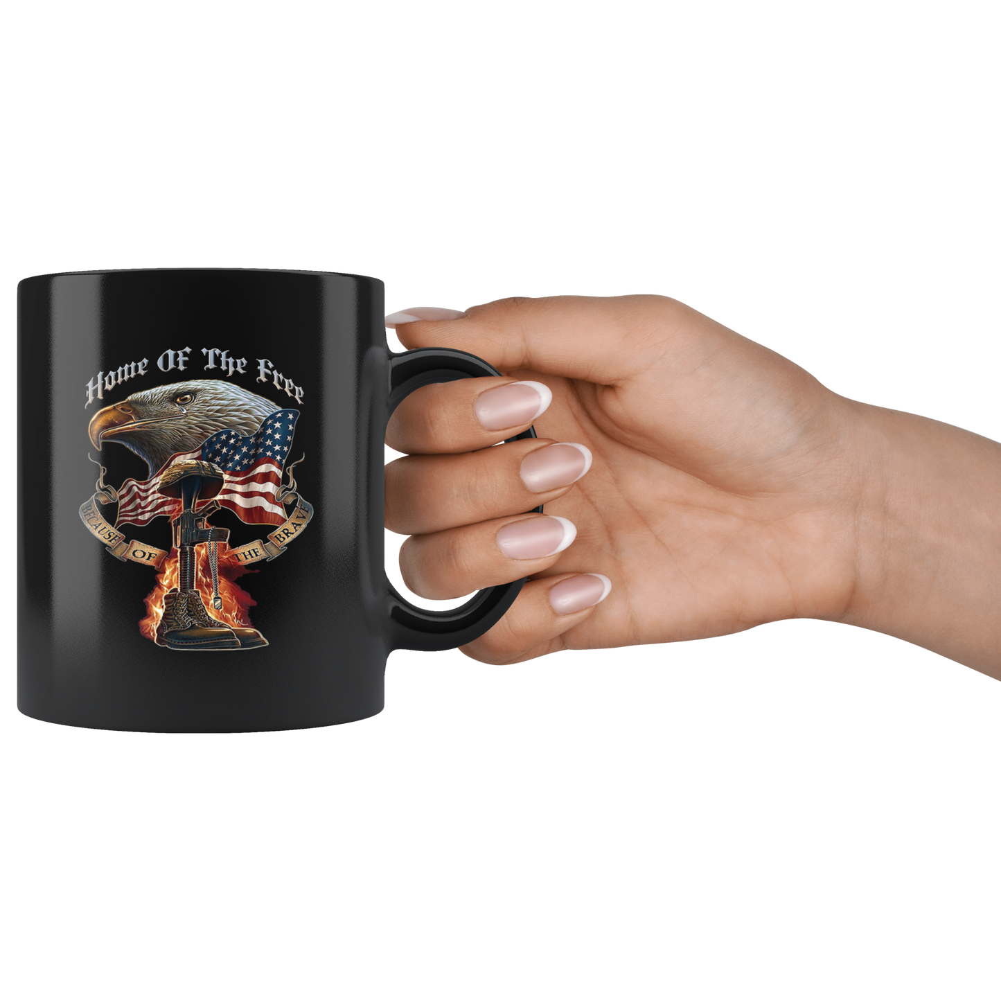 Home Of The Free Because Of The Brave Cup