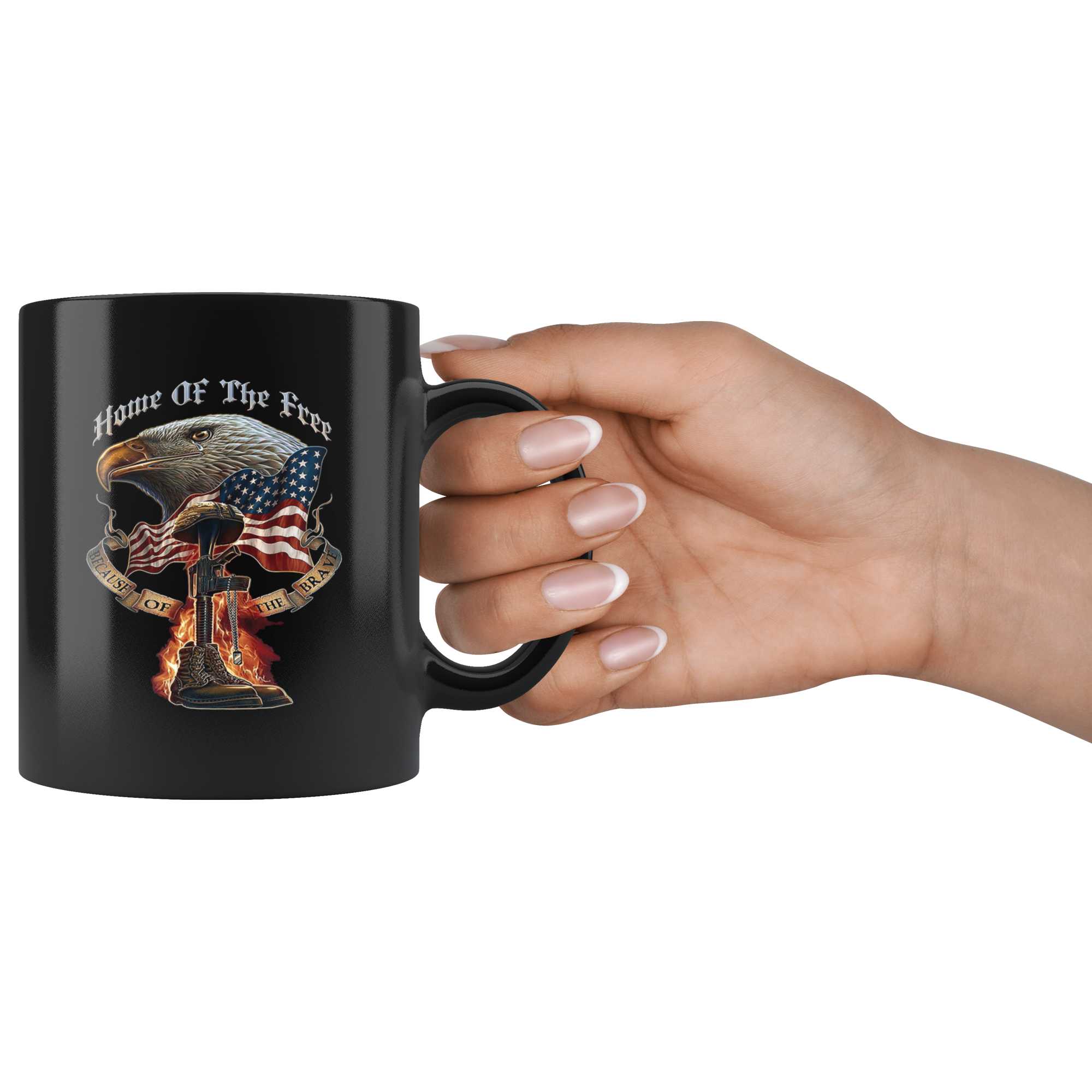 Home Of The Free Because Of The Brave Cup