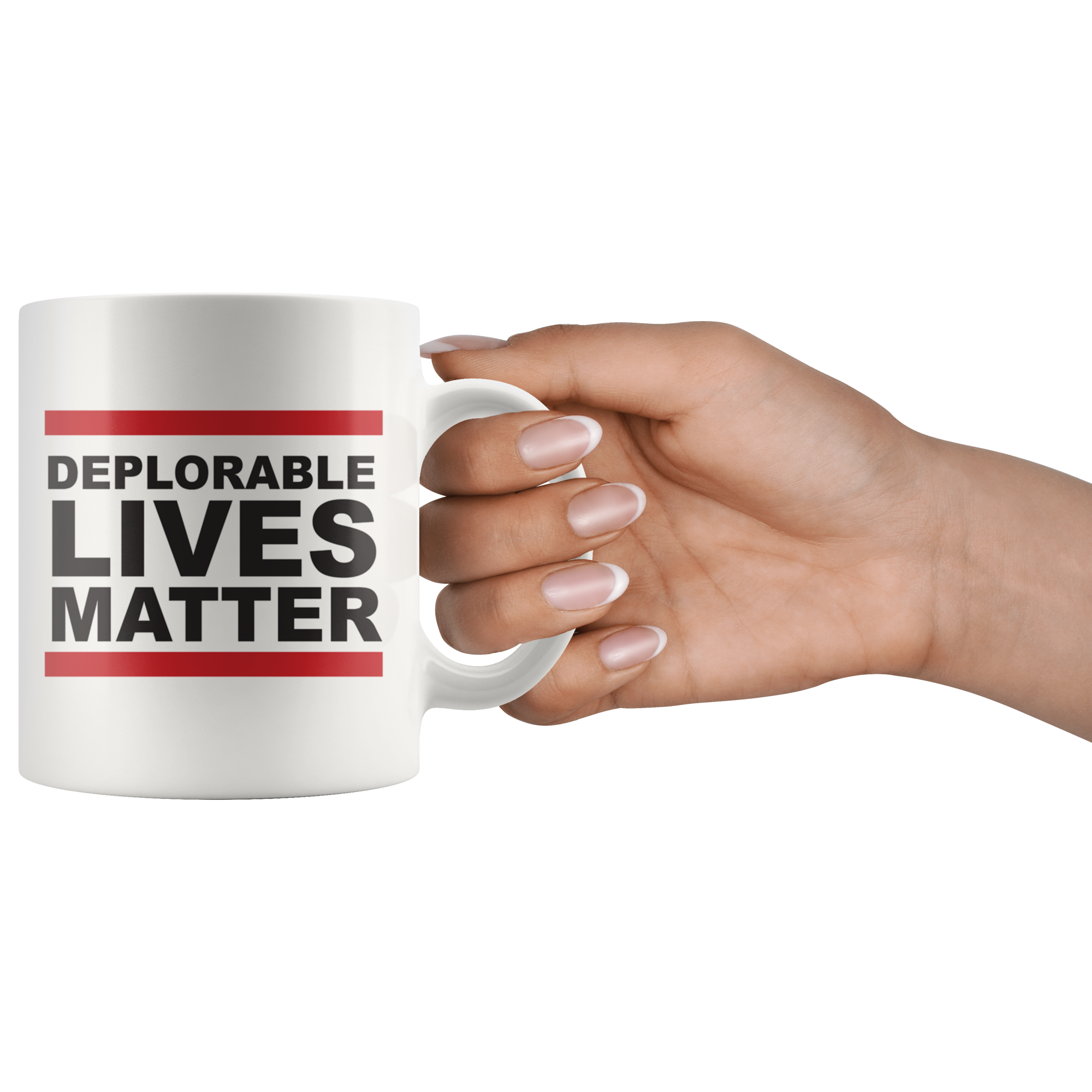 Deplorable Lives Matter With Red Bars