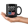 God, Guns & Trump American Flag