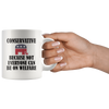 Conservative Because Not Everyone Can Be On Welfare Cup