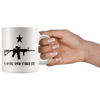 Come And Take It Star Over AR-15 Cup