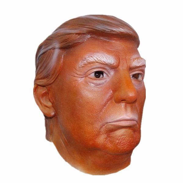 Donald Trump Ride On Me Costume Novelty Toys and Masks rubber mask for costumes and humor.