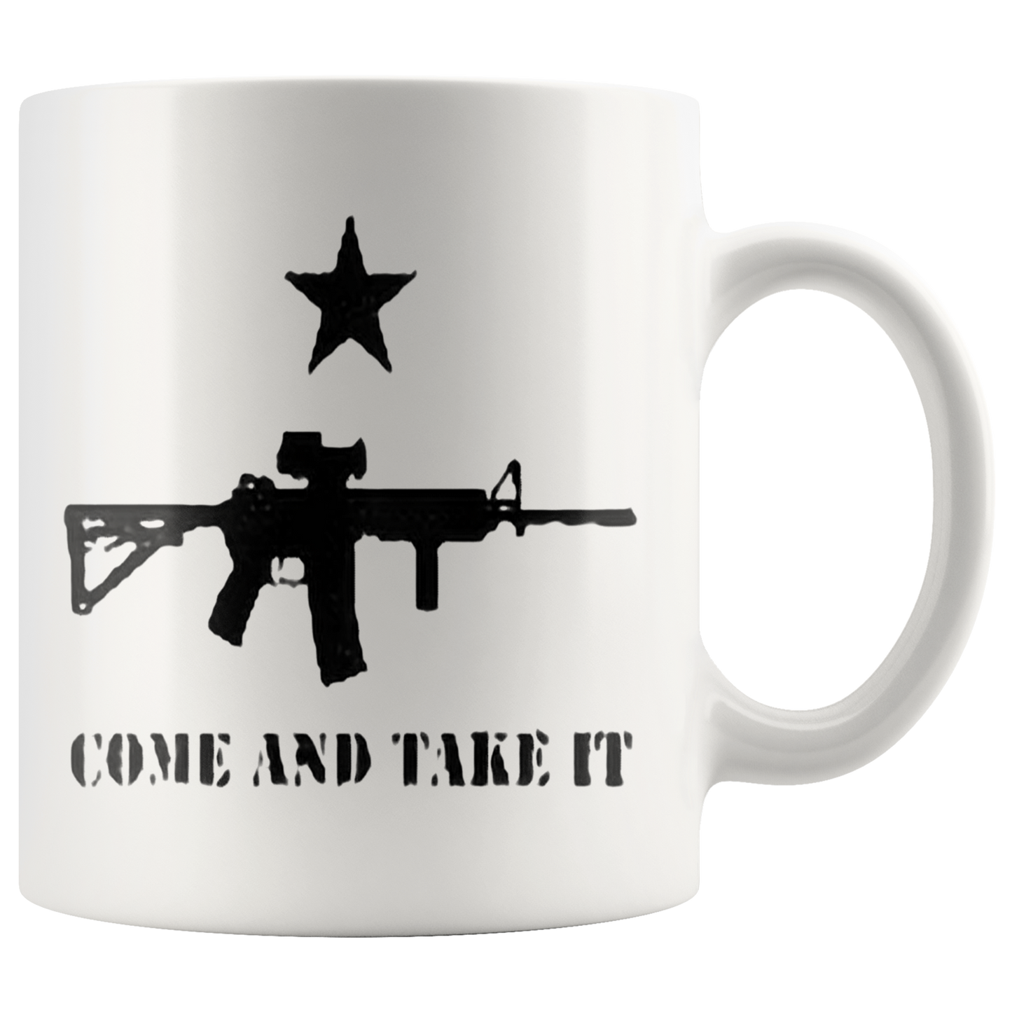 Come And Take It Star Over AR-15 Cup