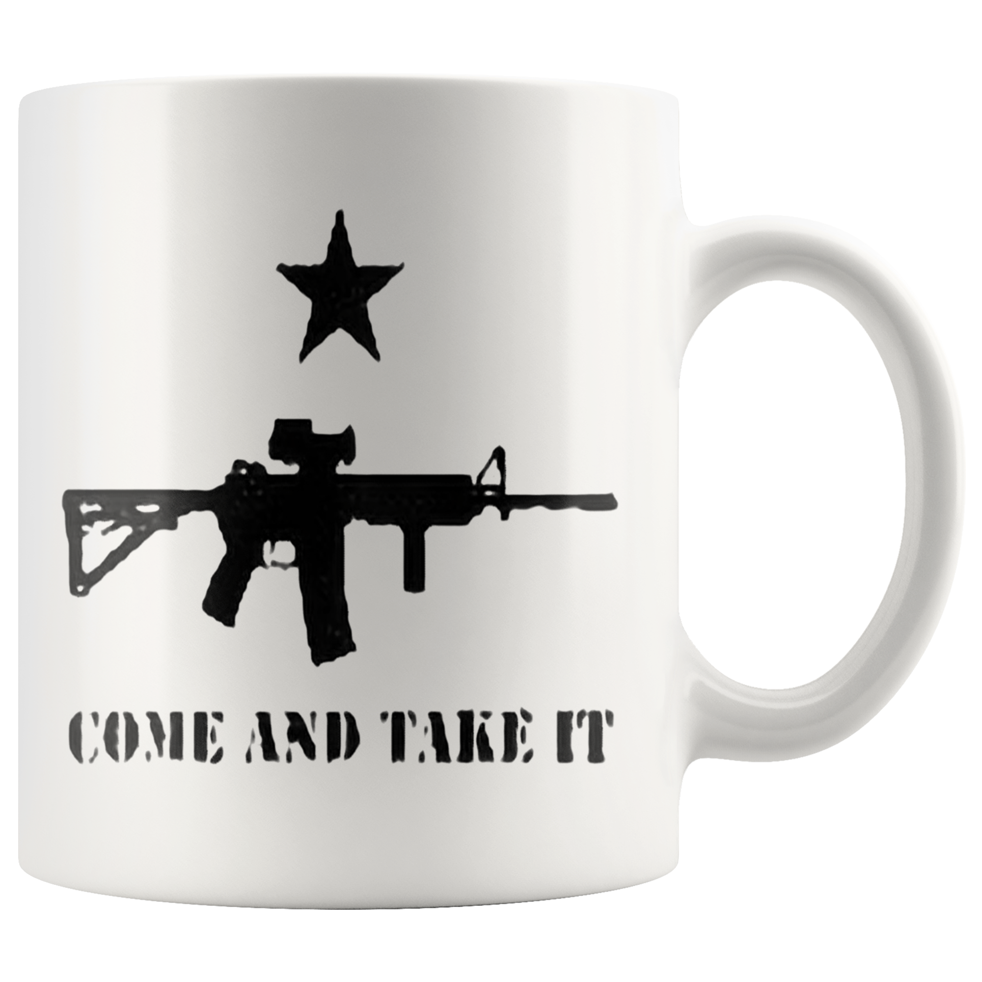 Come And Take It Star Over AR-15 Cup