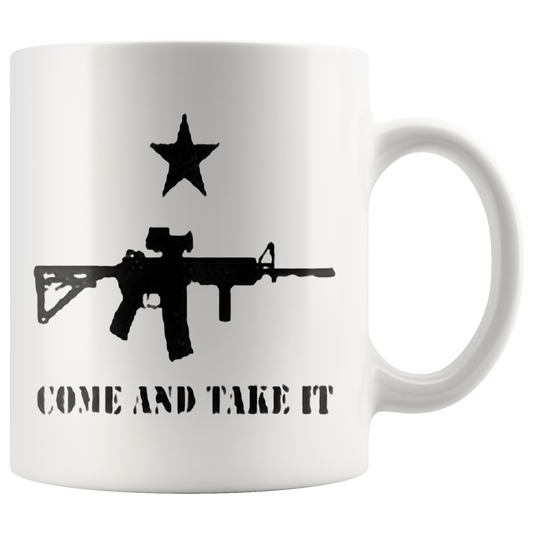 Come And Take It Star Over AR-15 Cup