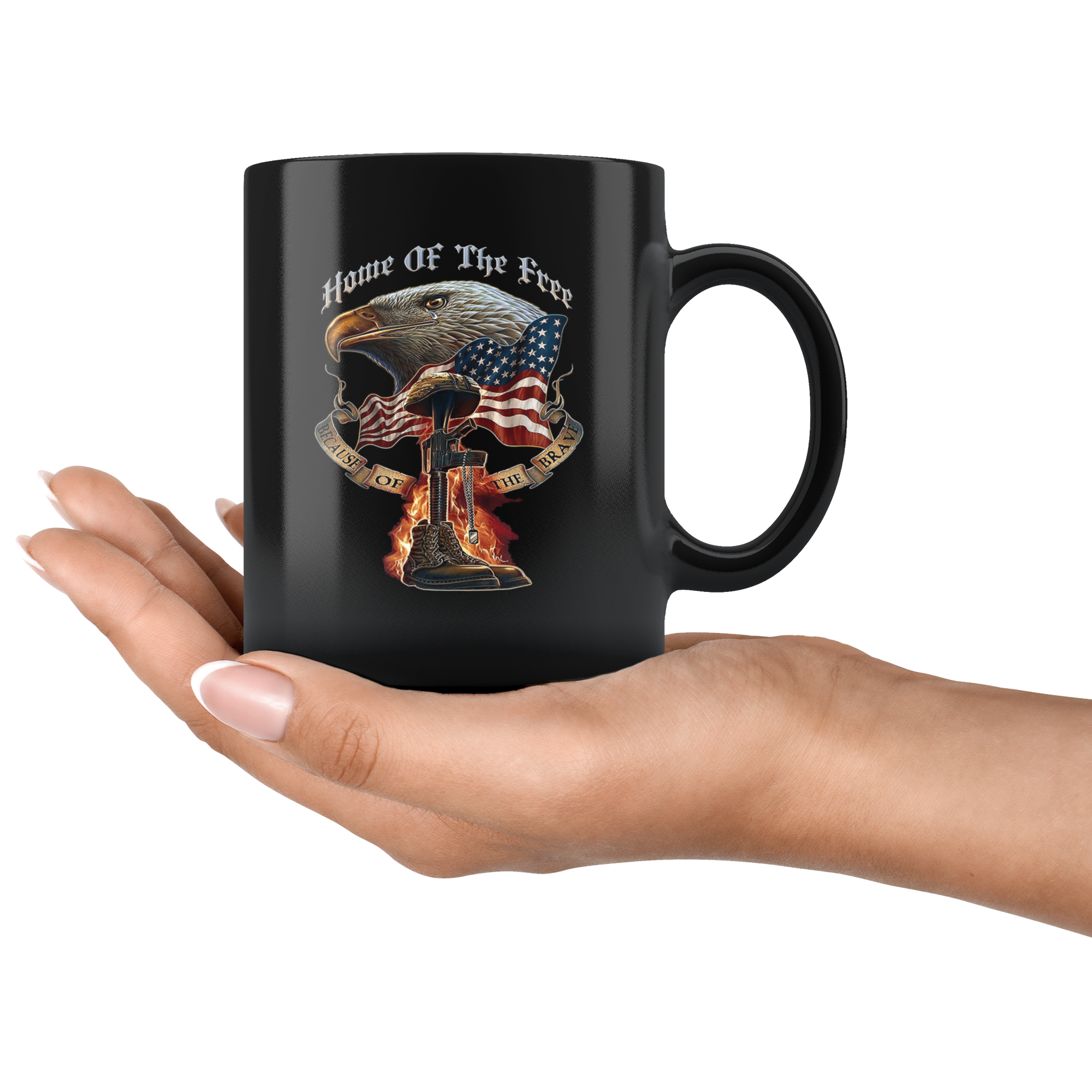 Home Of The Free Because Of The Brave Cup