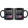 God, Guns & Trump American Flag