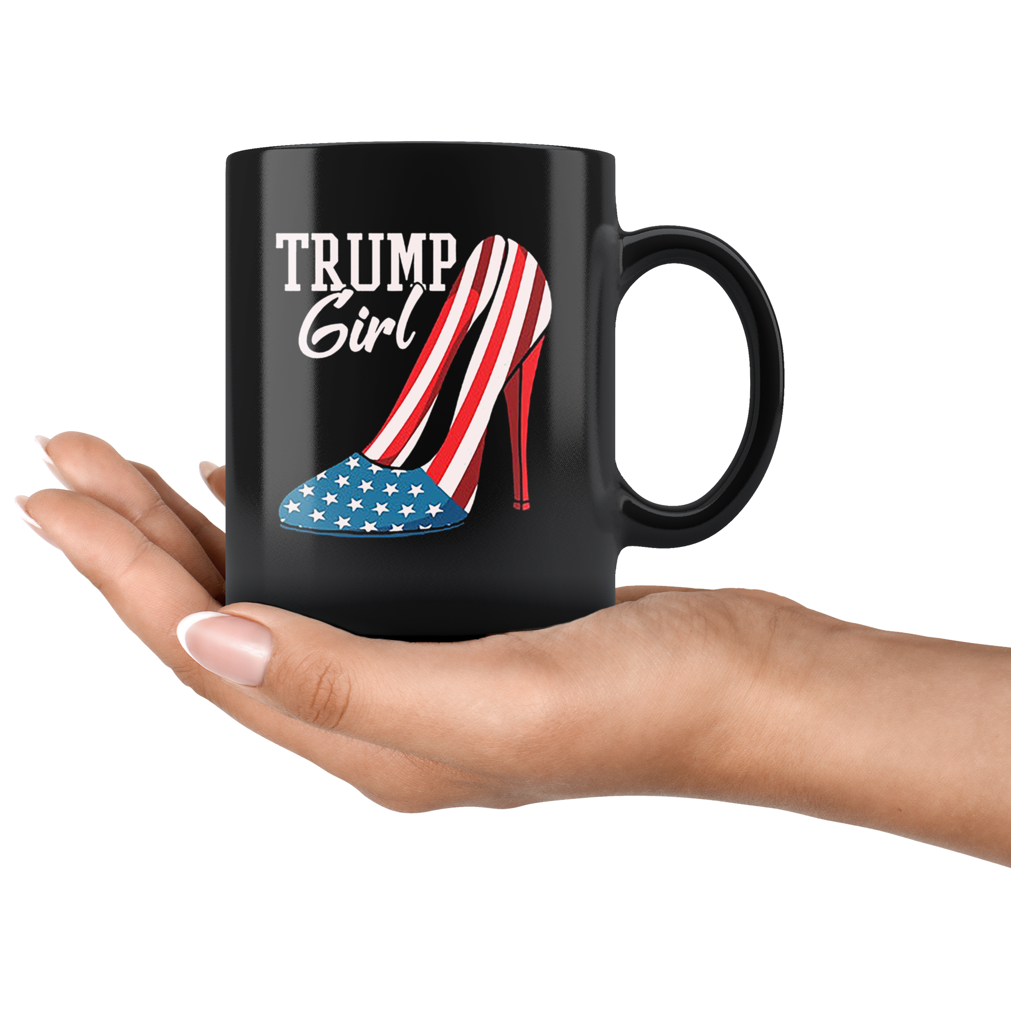 Trump Girl In Highheels Cup