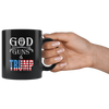 God, Guns & Trump American Flag